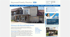 Desktop Screenshot of heywoodfamilypractice.nhs.uk